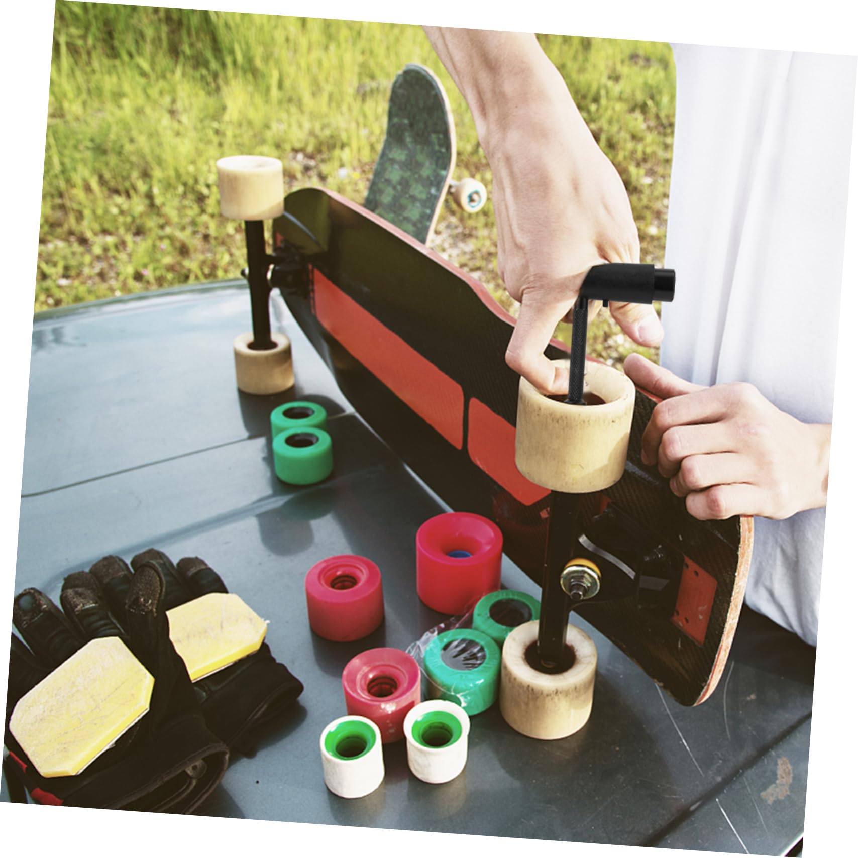 OSOLADY Skateboard t Tool Wrench T- Screwdriver Essential Skateboard Equipment for Boys and Girls