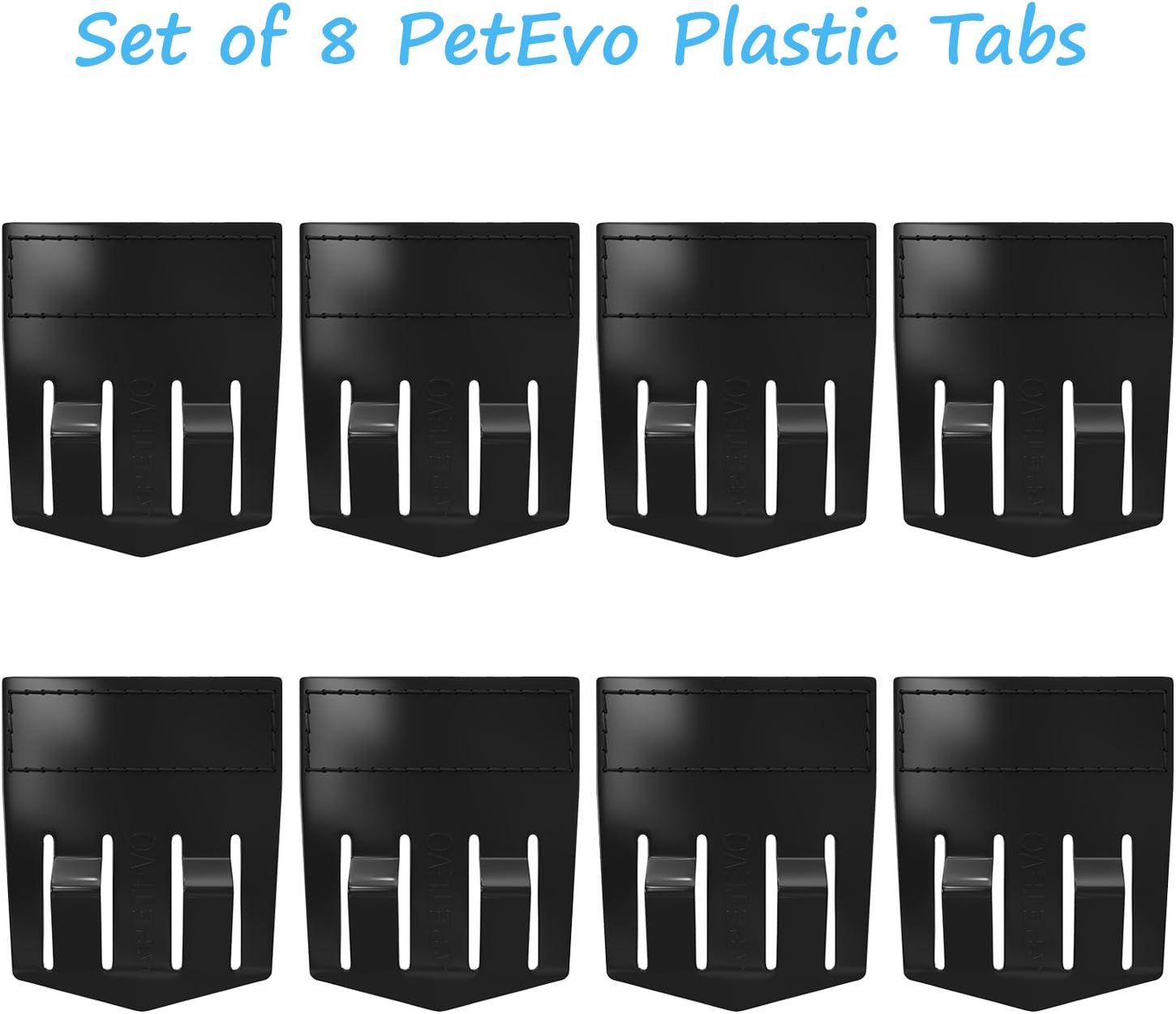 Plastic Tabs Install System for Car Door Covers - Set of 8