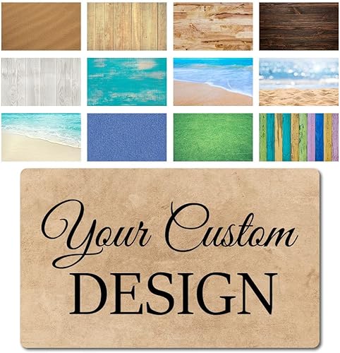 Tapetes para puerta  Regalo personalizado de inauguración de la casa, regalo de boda, tapete de bienvenida para puerta de bajo perfil, tapete de