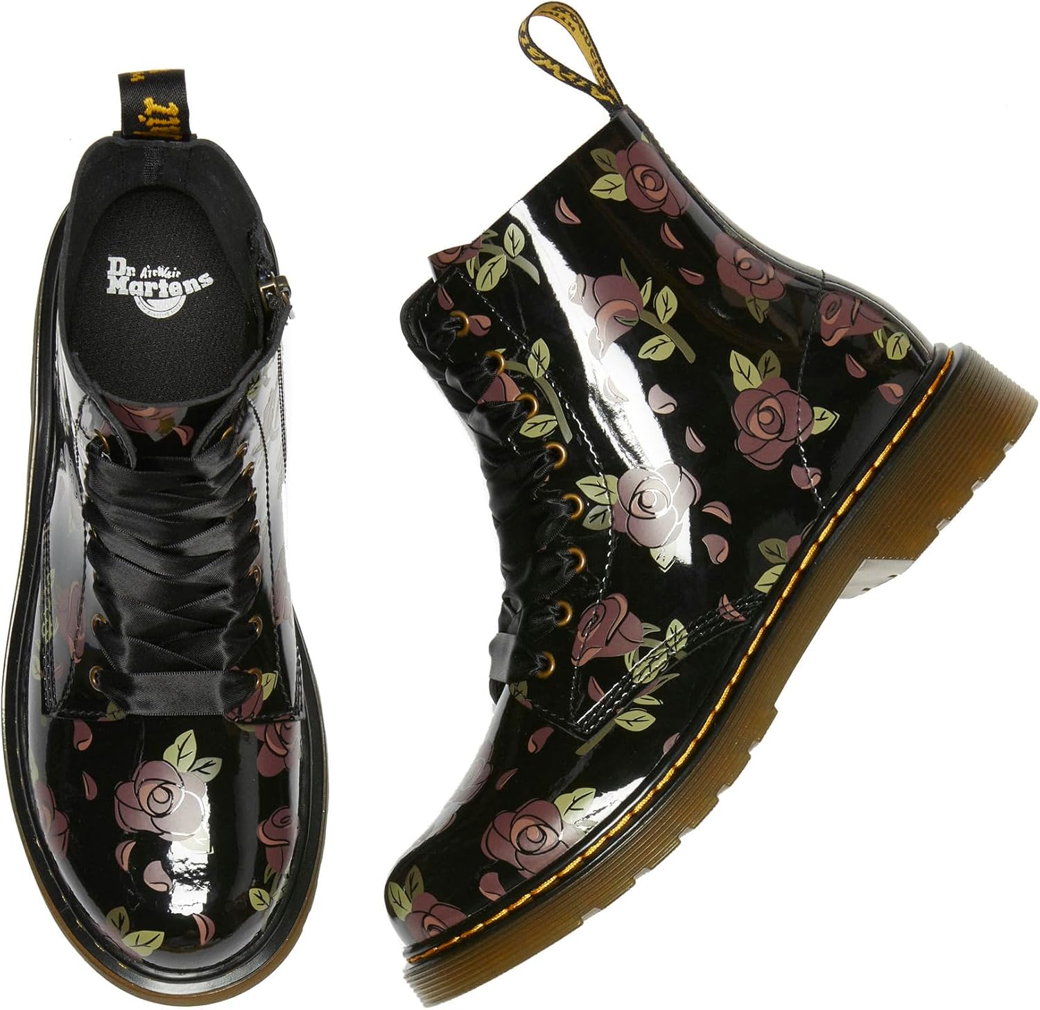 Dr. Martens unisex-child 1460 Pascal Youth (Big Kid) - Image 2