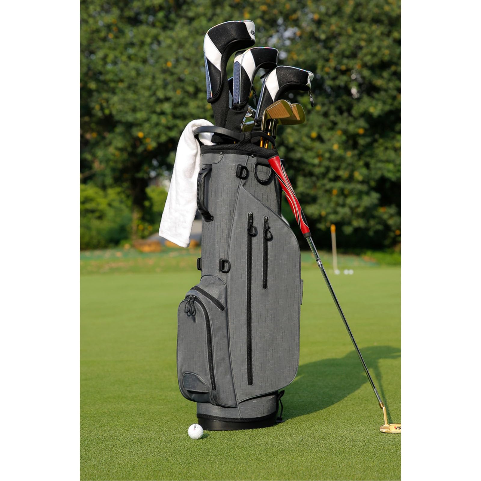 1.ロッディオ　ゴルフクラブケース　キャディーバッグ　スタンド式　希少　高級 1.ロッディオ ゴルフクラブケース キャディーバッグ スタンド式