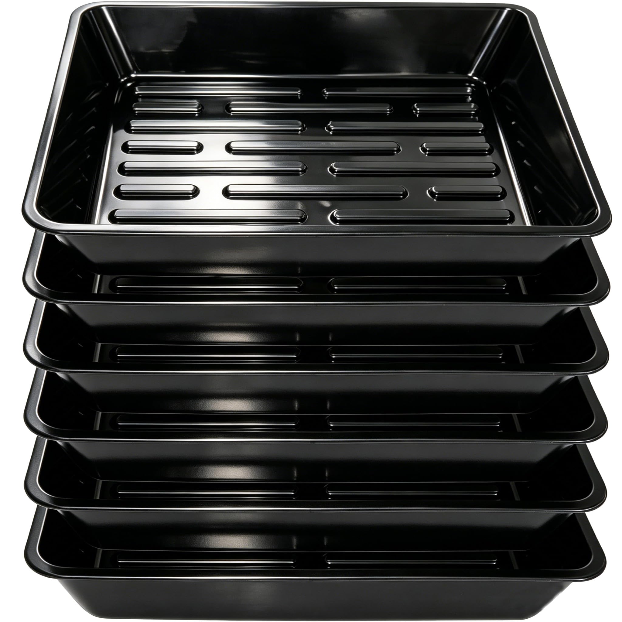 Plant Saucers - 6 Pack 10 Inch Drainage Trays -14 Plant Saucers - 6 Pack 10 Inch Drainage Trays -14