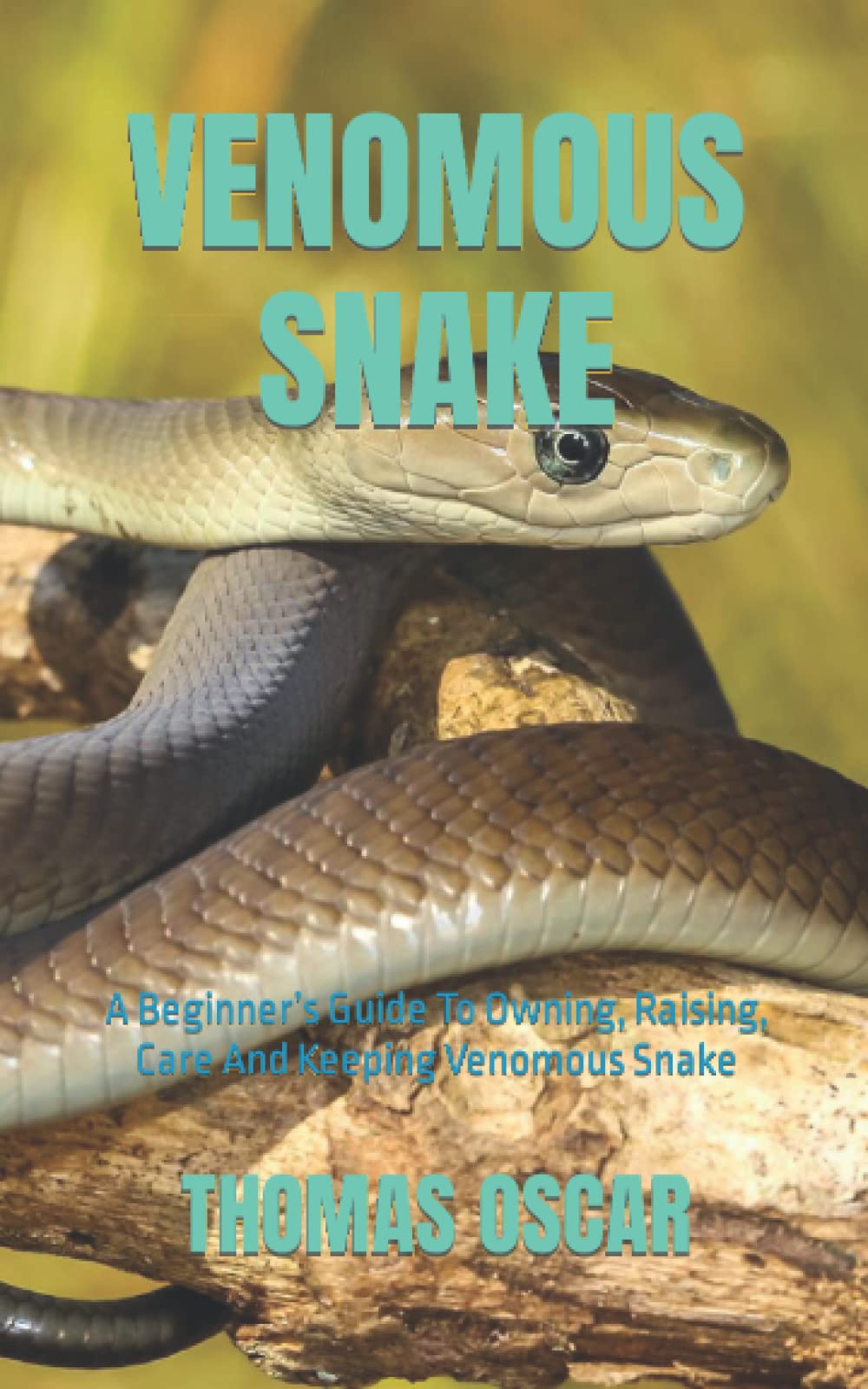 VENOMOUS SNAKE: A Beginner’s Guide To Owning, Raising, Care And Keeping Venomous Snake