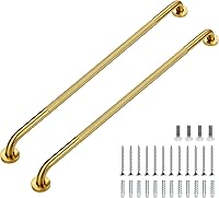 Vista 24 de Barras de agarre para ducha, paquete de 2 asas antideslizantes de ducha de 16 pulgadas para ancianos, barra de seguridad para ducha, barras