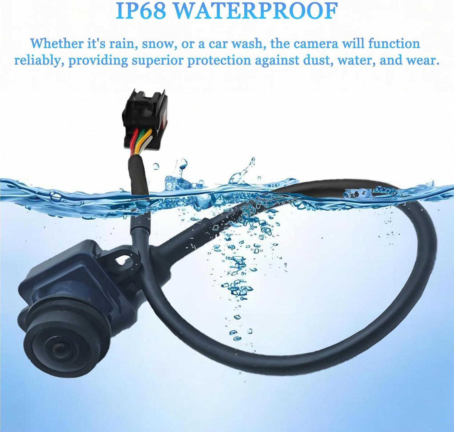 Backup Camera Rear View Reverse Camera for 2011 2012 2013 2014 Chrysler 300 / Dodge Charger, Park Assist Camera Replacement 56054058AD 56054058AE 56054058AF 56054058AG 56054058AH 4672639AA 56054157AG