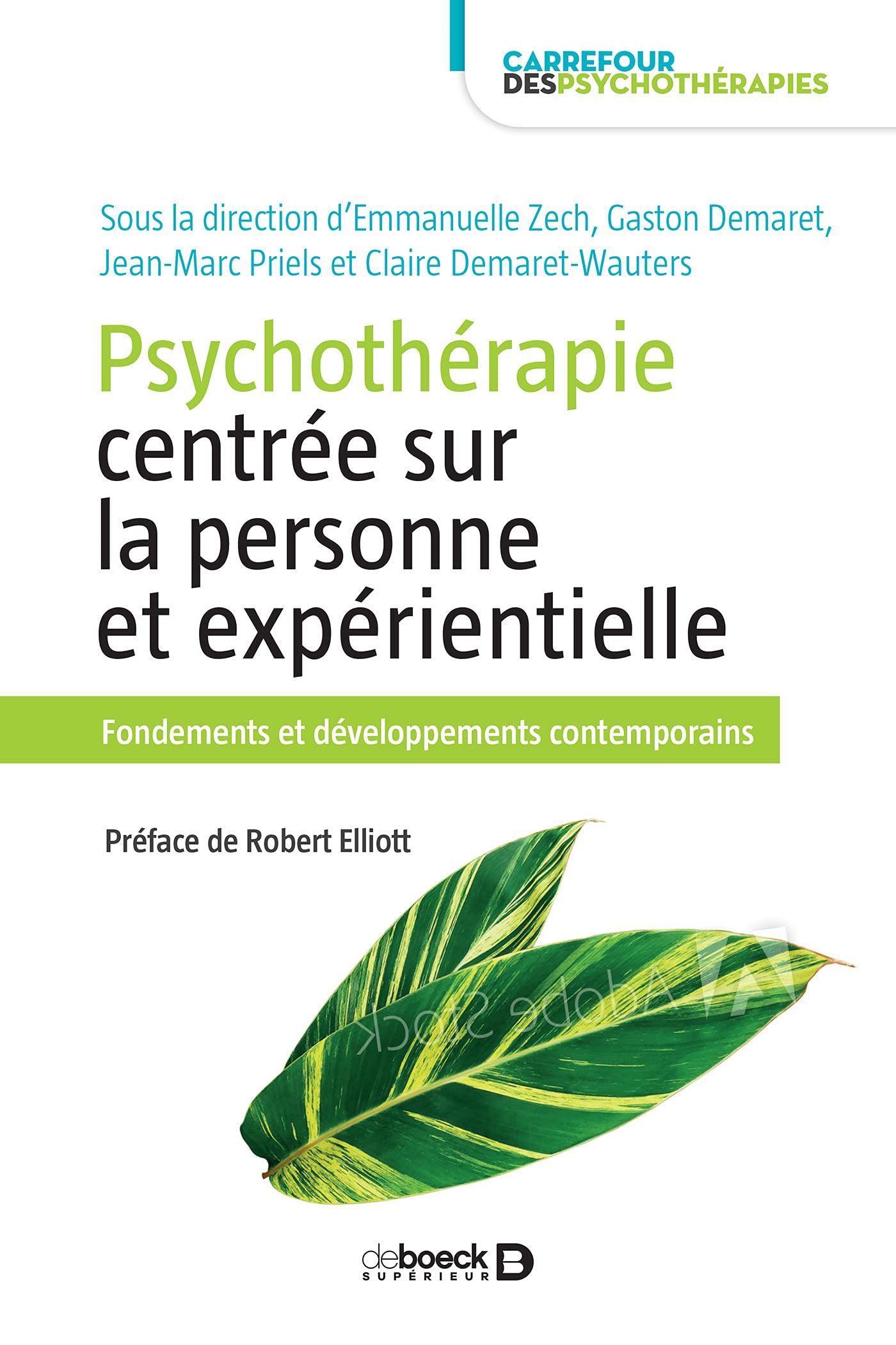Psychothérapie centrée sur la personne et expérientielle: Fondements et développements contemporains