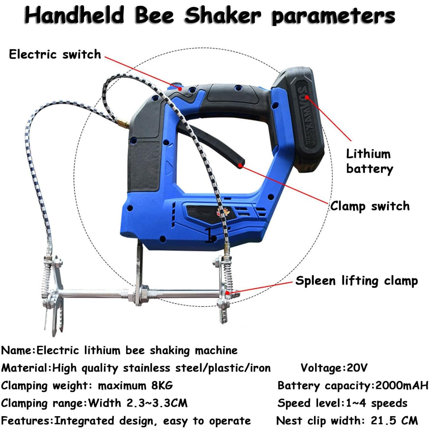 Amazon.com: LSHFYV Bee Shaker Machine, Electric Beehive Frame