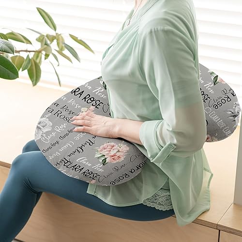 Miniatura 71 de Funda de almohada de lactancia para bebé, fundas suaves de lactancia con nombre, funda de almohada de lactancia materna para alimentación