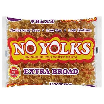No Yolks Extra Broad Egg Noodle, 12-Ounce