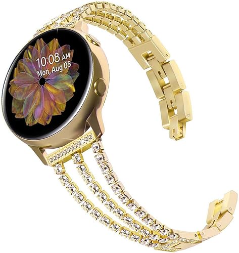 DEALELE Correas compatibles con Samsung Galaxy Watch 66 Classic 55 Pro 44 Classic 3 1.614 in Active 2, correa de repuesto de metal de acero DEALELE Correas compatibles con Samsung Galaxy Watch 66 Classic 55 Pro 44 Classic 3 1.614 in Active 2, correa de repuesto de metal de acero