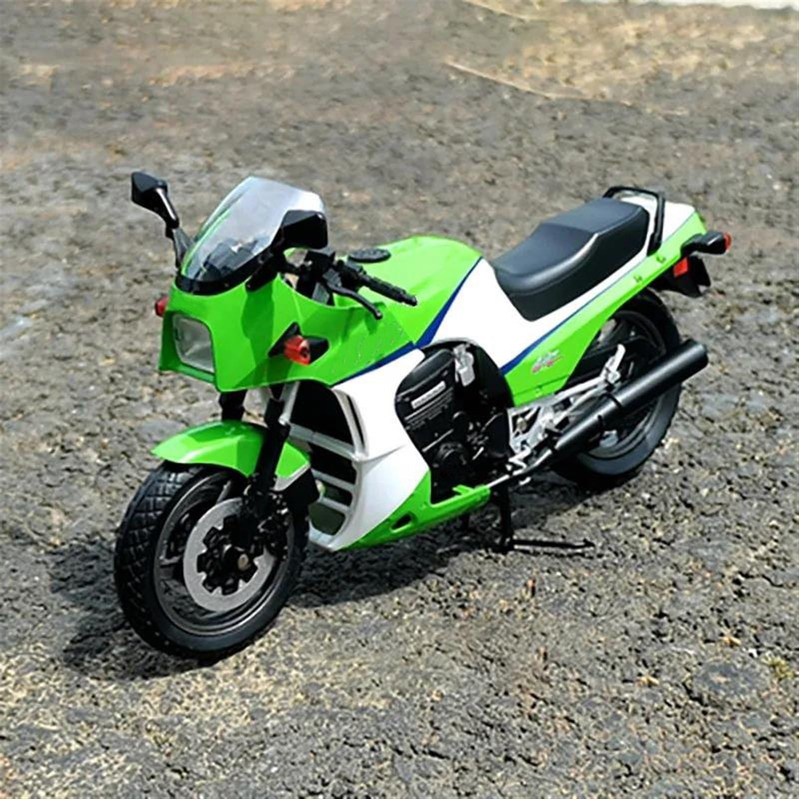 SEYXF Motorbike Toy 1/12 Motorcycle Model Simulation Alloy Toy for Kawasaki GPZ 900R GPZ900R(Green)