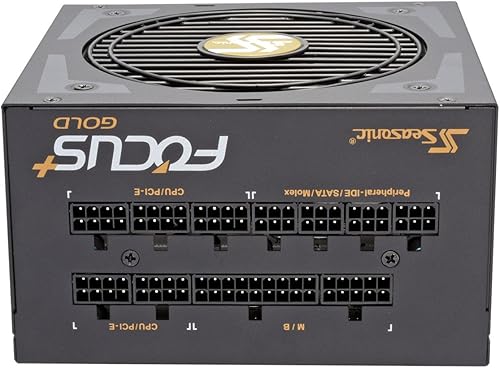 Miniatura 12 de Seasonic - Cooler Focus Plus 550 Gold SSR-550FX 550W 80+ Gold ATX12V y EPS12V Full, modular de 4.72 pulgadas en FDB, compacto de 5.51 pulgadas,