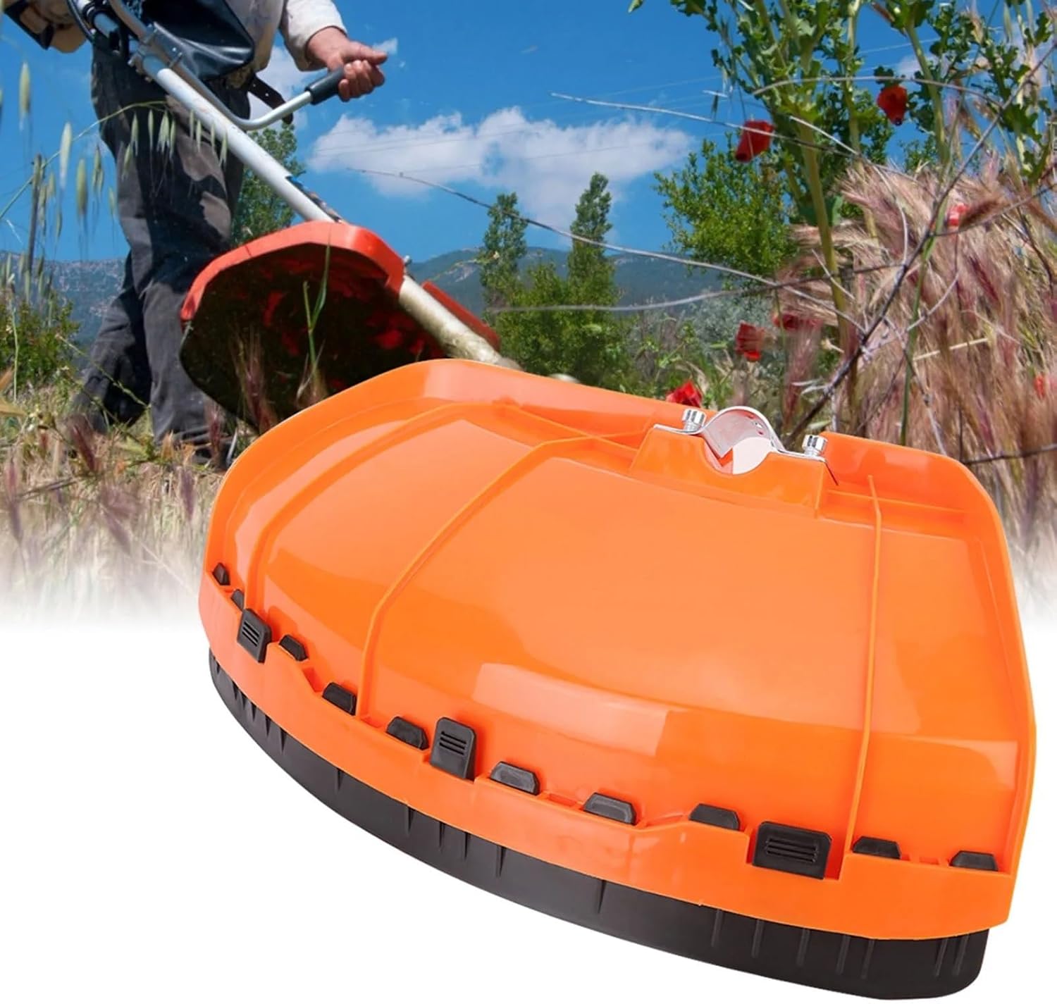 Fit for 26mm/28mm Brush Cutter Guard Replacement Plastic Mower Cover Parts Lawn Mower Dustproof Cover Accessory