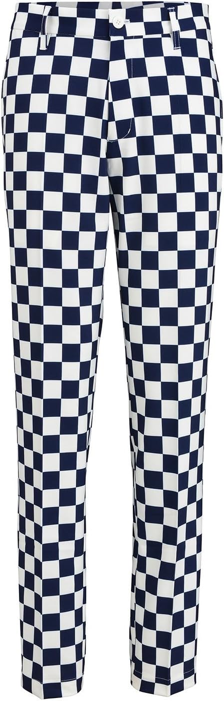 Lesmart Mens Golf Pants Stretch Lightweight Slim Fit Breathable Dry Fit Golf Pants with Pockets