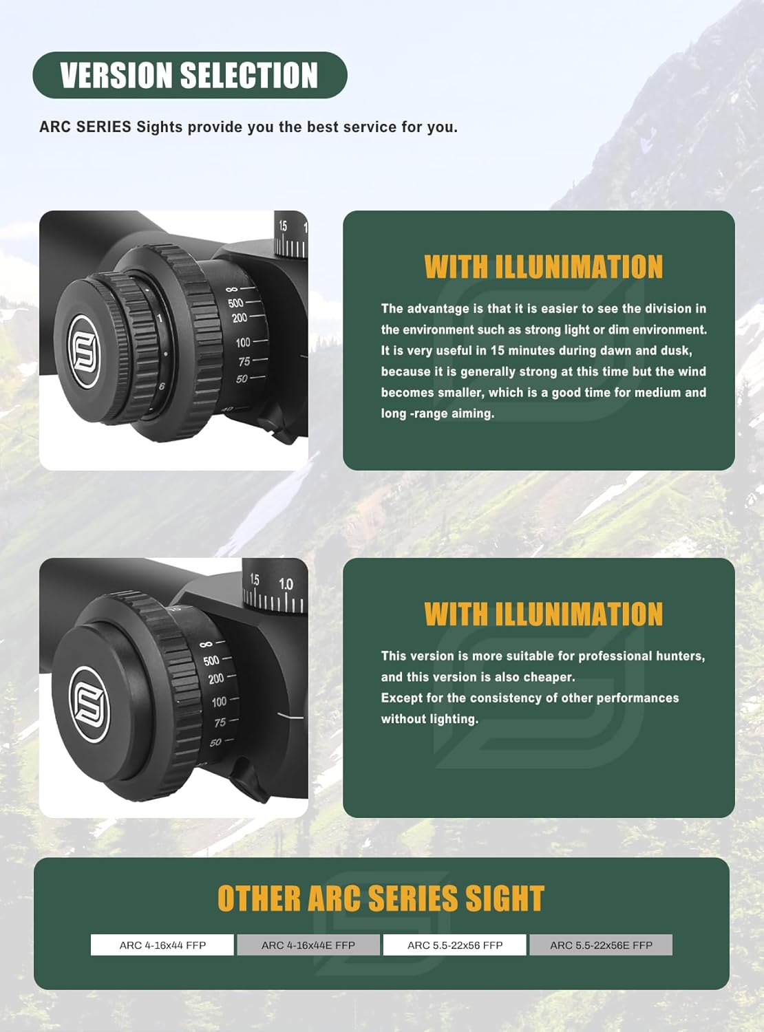 Spina Optics 6-24x50 FFP Gen2 First Focal Plane scopes with Sunshade,Parallax Wheel，30mm Tube Hunting Scopes, QD Scope Mount