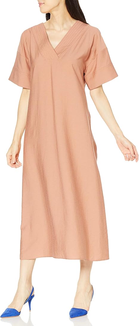 Amazon Co Jp セルフォード バックシャンワンピース Cwfo3005 レディース Moc 日本 F Free サイズ 服 ファッション小物