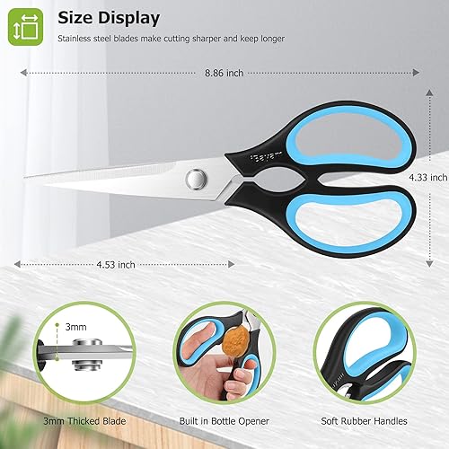 Miniatura 46 de Regalos para mujeres, mamá, esposa, ella, pareja, feliz cumpleaños, regalos de boda, Navidad, regalos de inauguración de la casa, tijeras de cocina