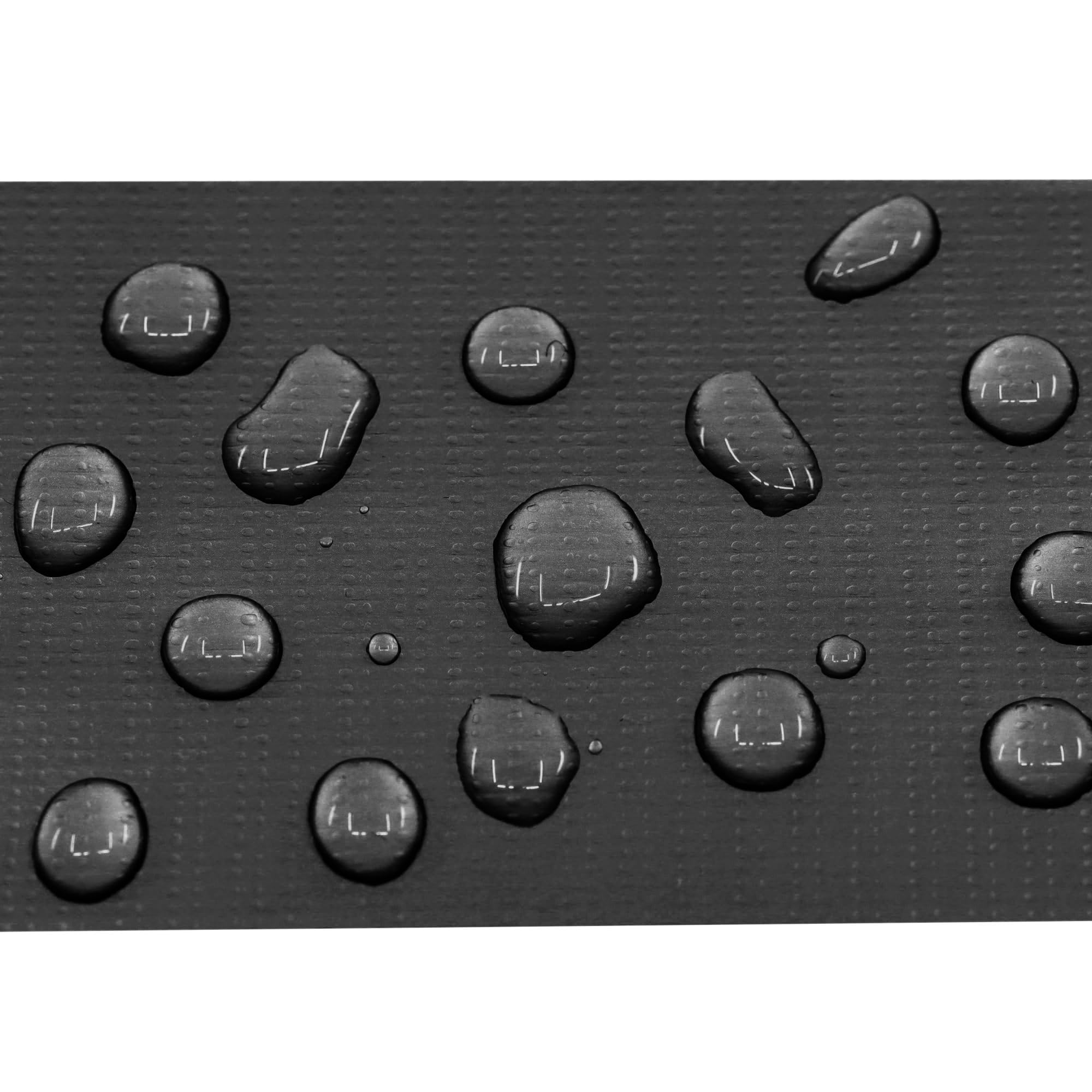 Panzerband | Gewebeklebeband stark | Wasserfestes klebeband für Innen und außen | gewebeverstärktes Reparaturband zum Abdichten, Fixieren, Befestigen (36, Schwarz, 50mm x 50m)