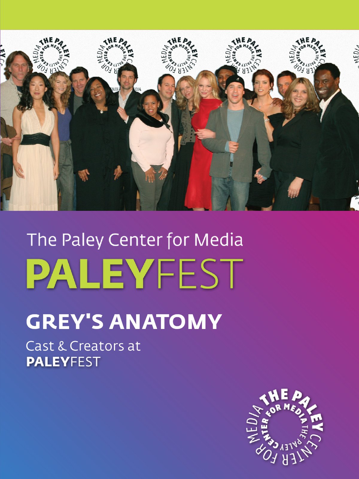 Grey's Anatomy: Cast And Creators Live At The Paley Center