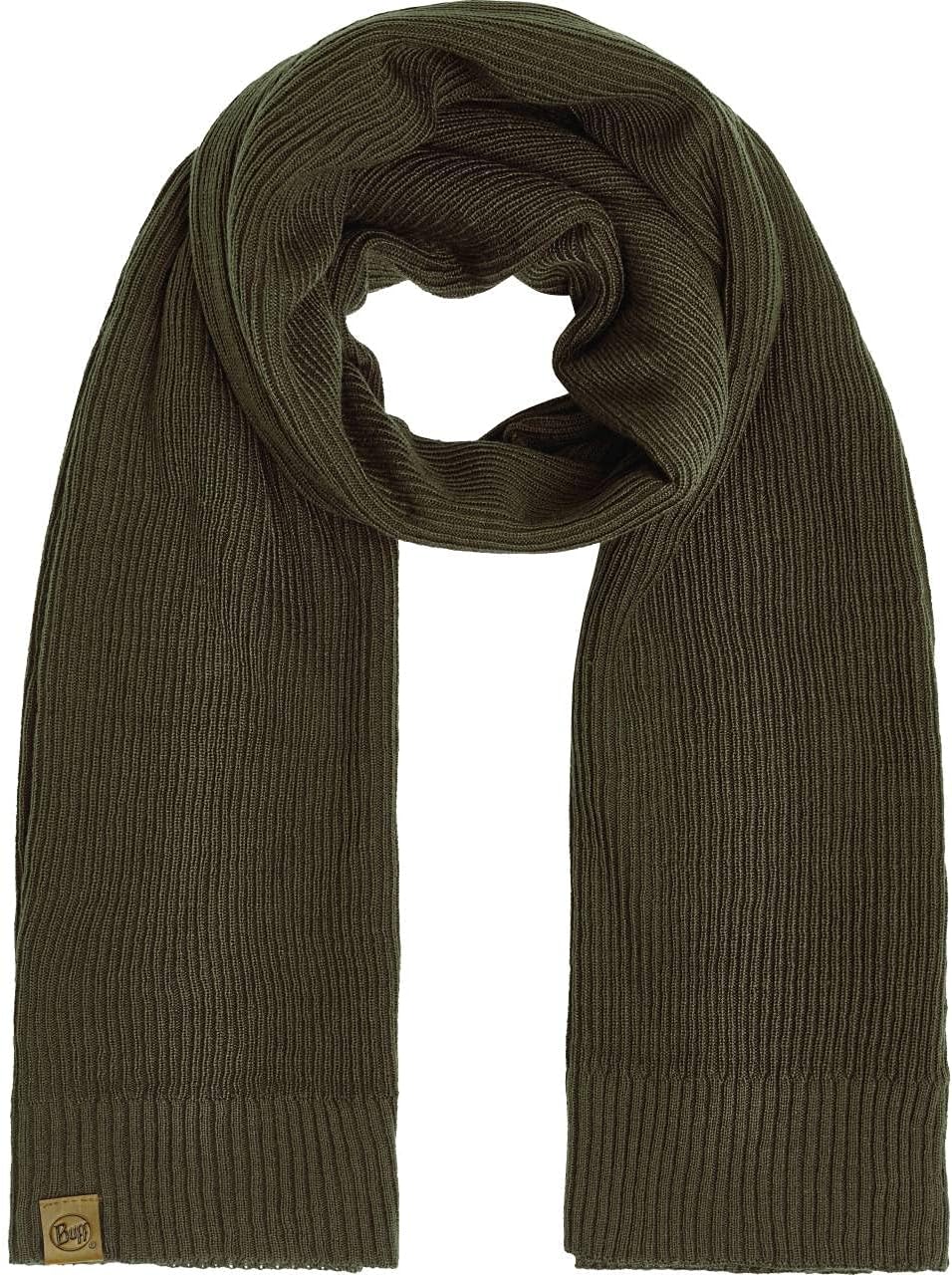 Buff Unisex Knitted Neckwarmer Scarf - Bark
