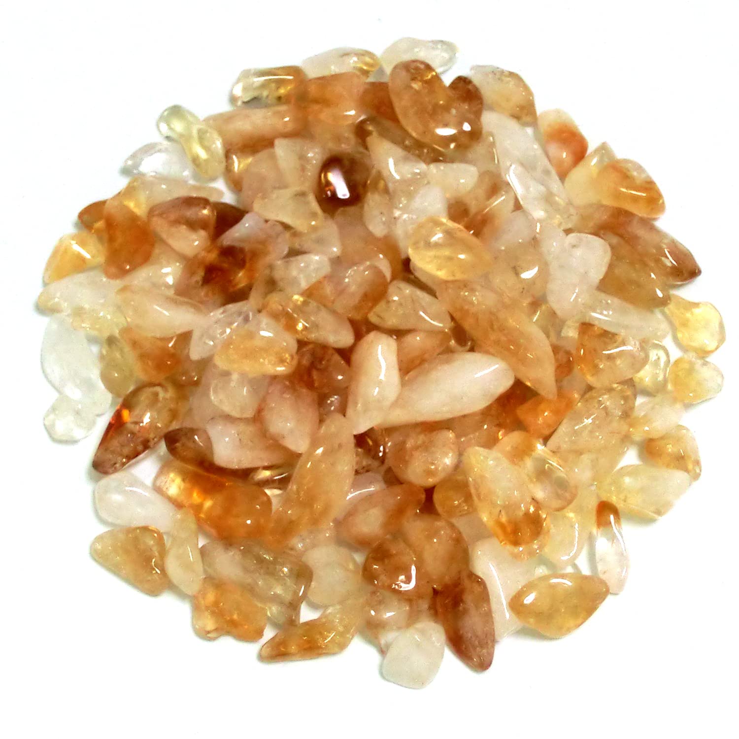 Amazon.co.jp: Elsoluna シトリン さざれ石 浄化用 チップ 500g