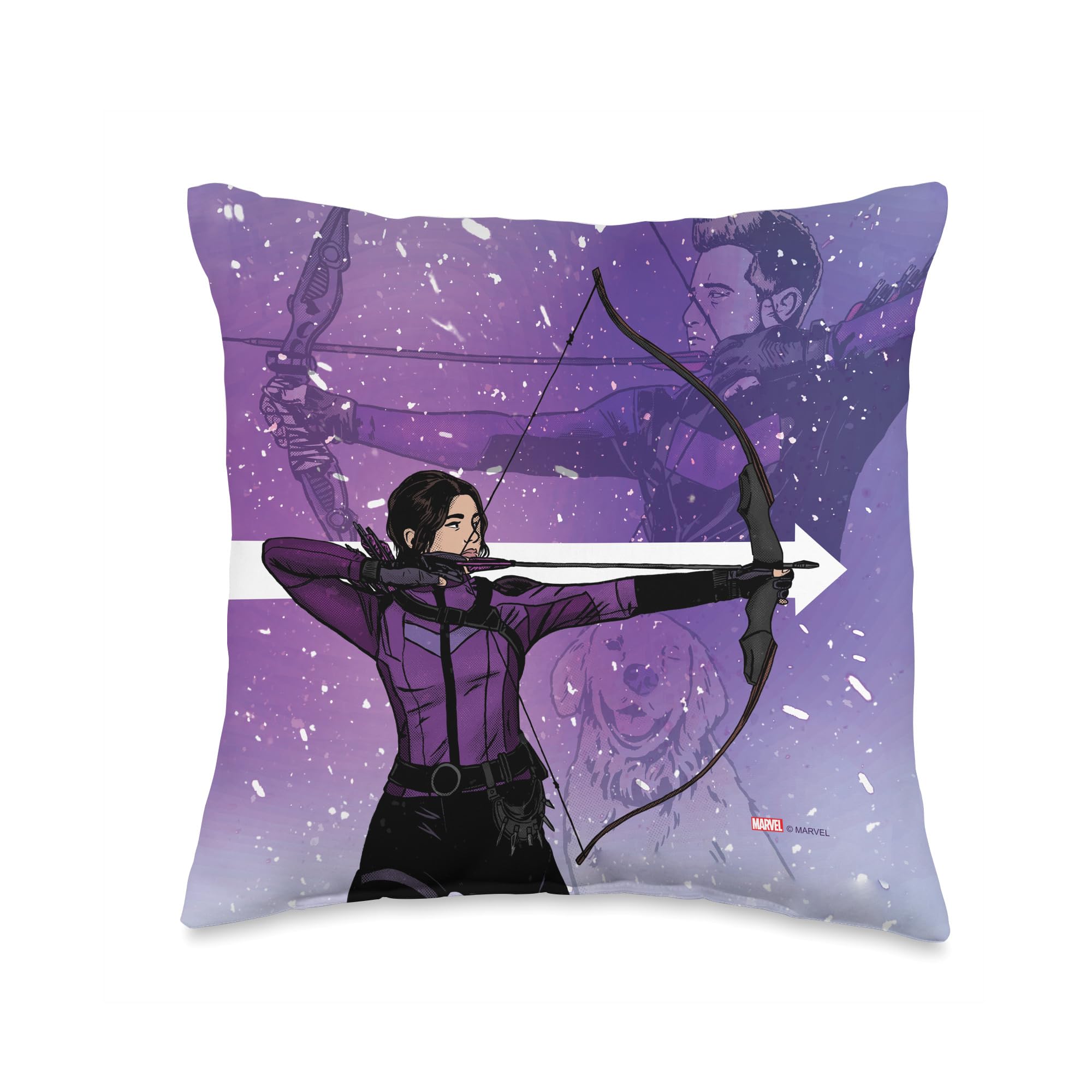 Coussin Marvel Hawkeye pour remplacer un oreiller de canapé usé