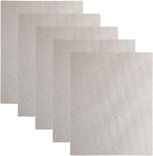 5pcs Microwave Oven Waveguide Cover Sheets, 150x120mm High Temperature Insulation Mica Sheet for Microwave Repair and Replacement in Household Appliances