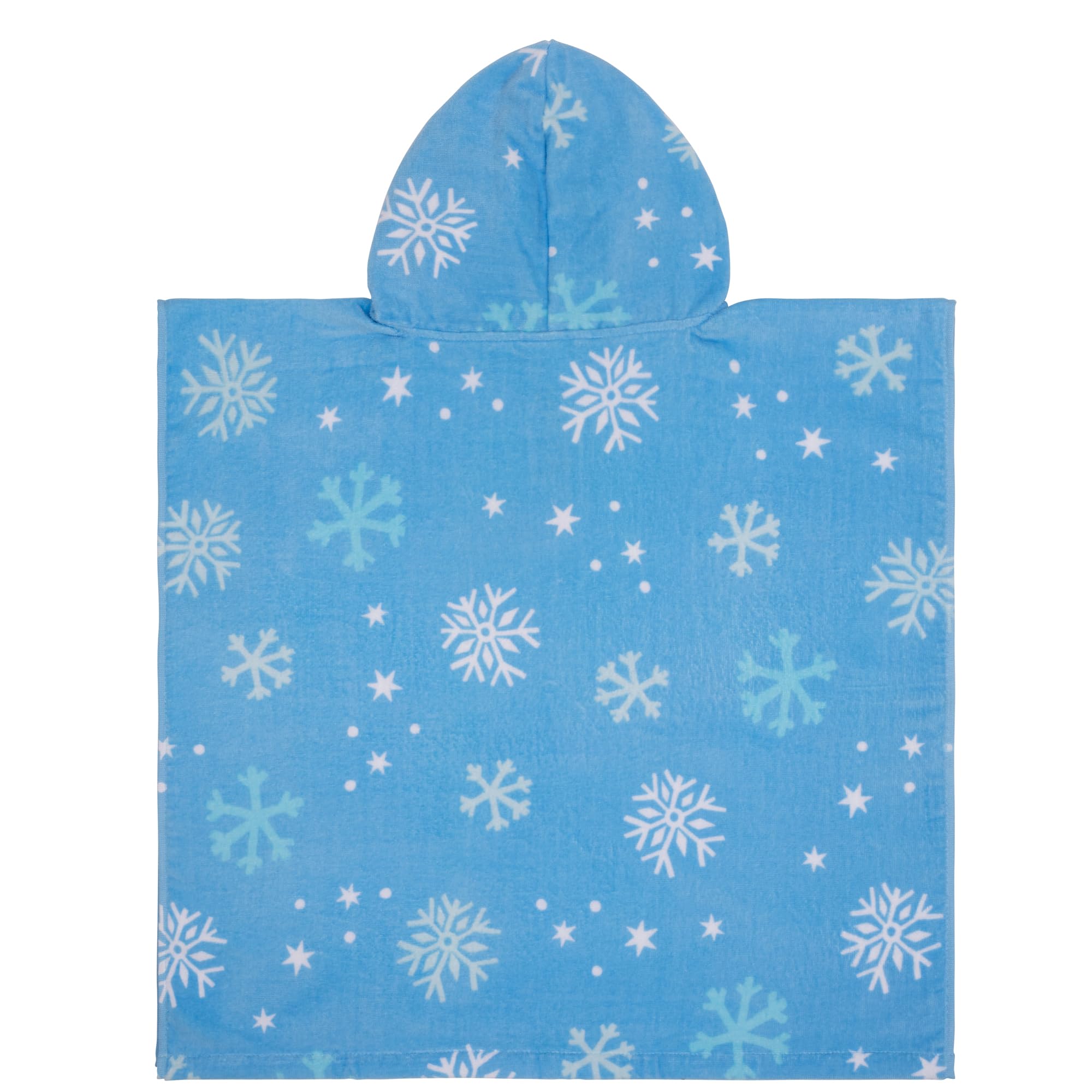 Disney Frozen La Regina dei Ghiacci, Elsa, Poncho da Bagno per Bambini, Asciugamano da Spiaggia per Bambini Teli Mare Accappatoio con Cappuccio per Ragazze