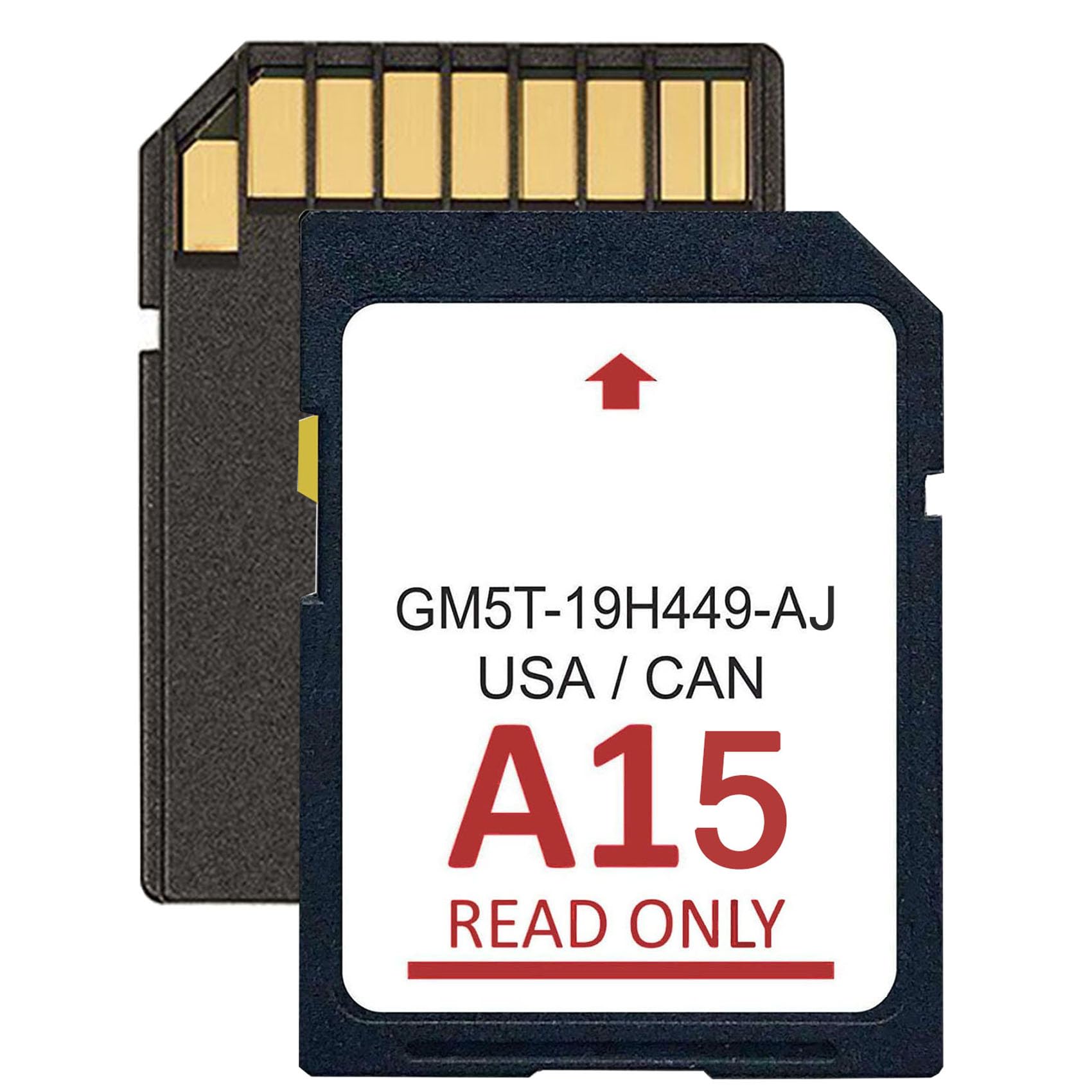 2024 Navigation SD Card A15 Compatible with Ford/Lincoln USA/Canada GPS Map Update GM5T-19H449-AJ