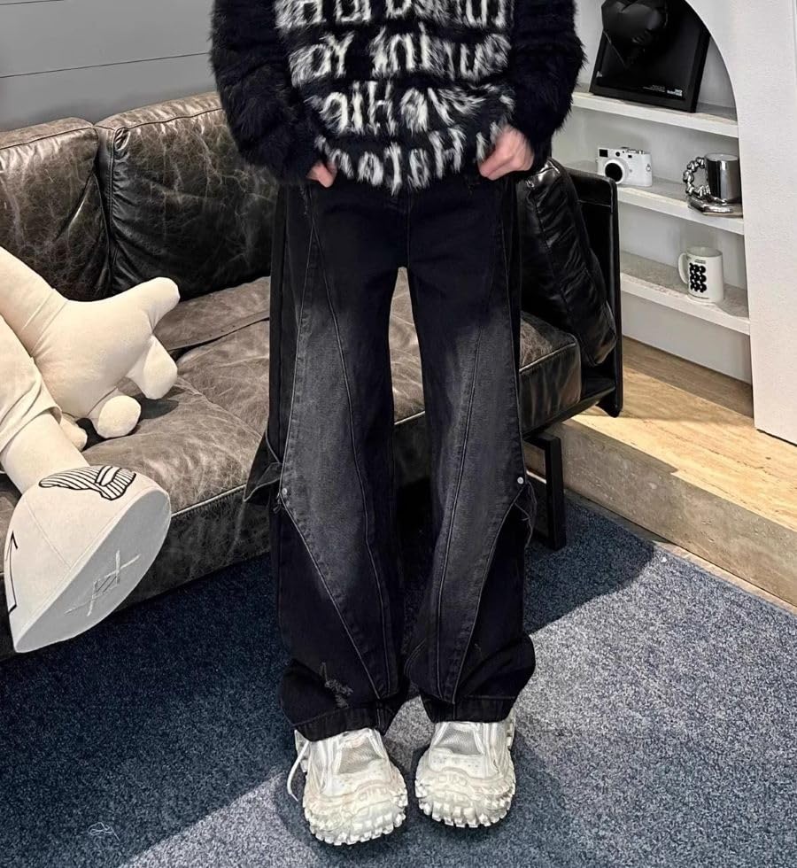 パンツ BTSG Wide Denim Baggy Pants Unisex Y2K パンツ BTSG Wide Denim Baggy Pants Unisex Y2K Unisex Multi