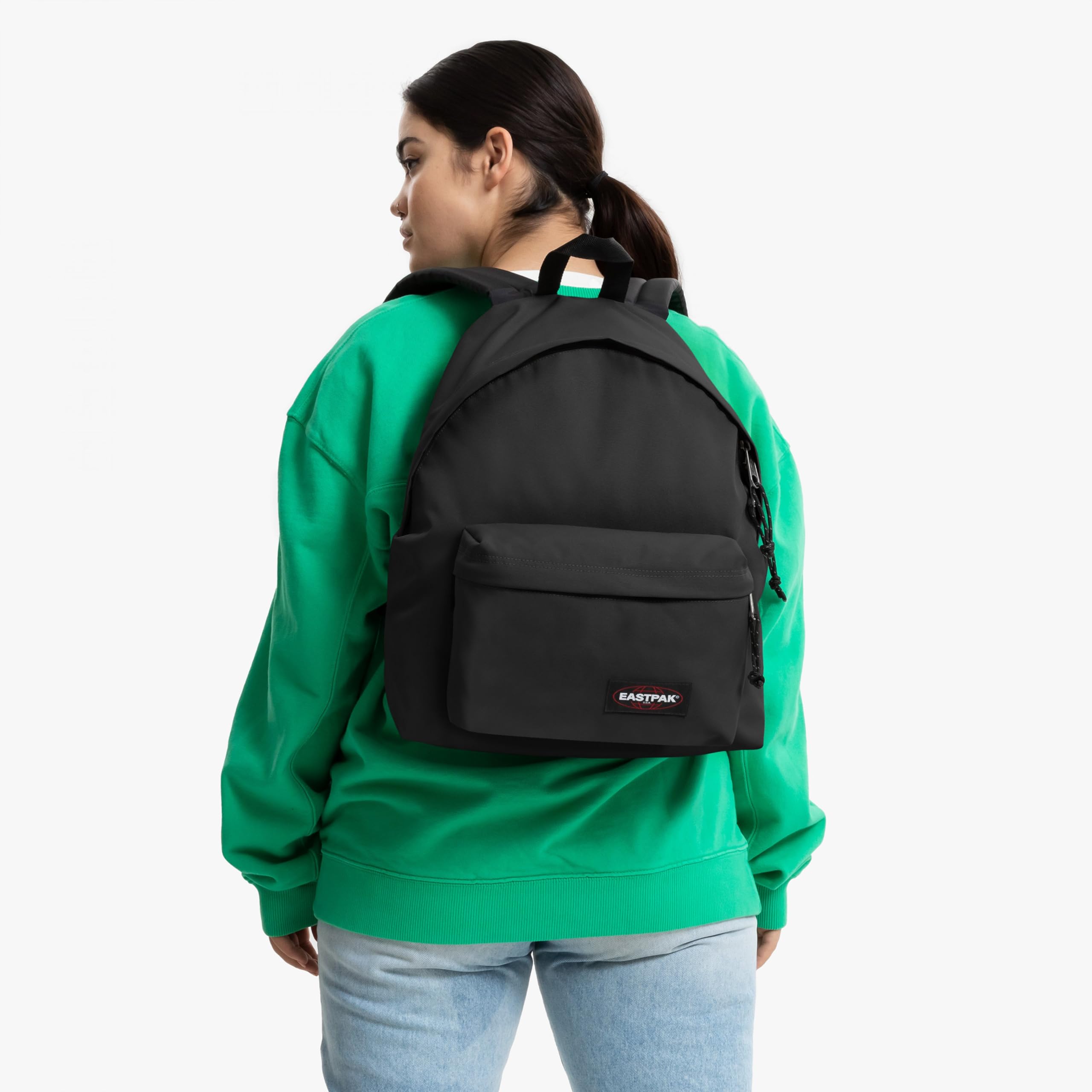 EASTPAK PADDED PAK'R Sac à Dos, 27 L - Black (Noir) & BENCHMARK SINGLE Trousse, 27 L - Ultra Marine (Bleu)