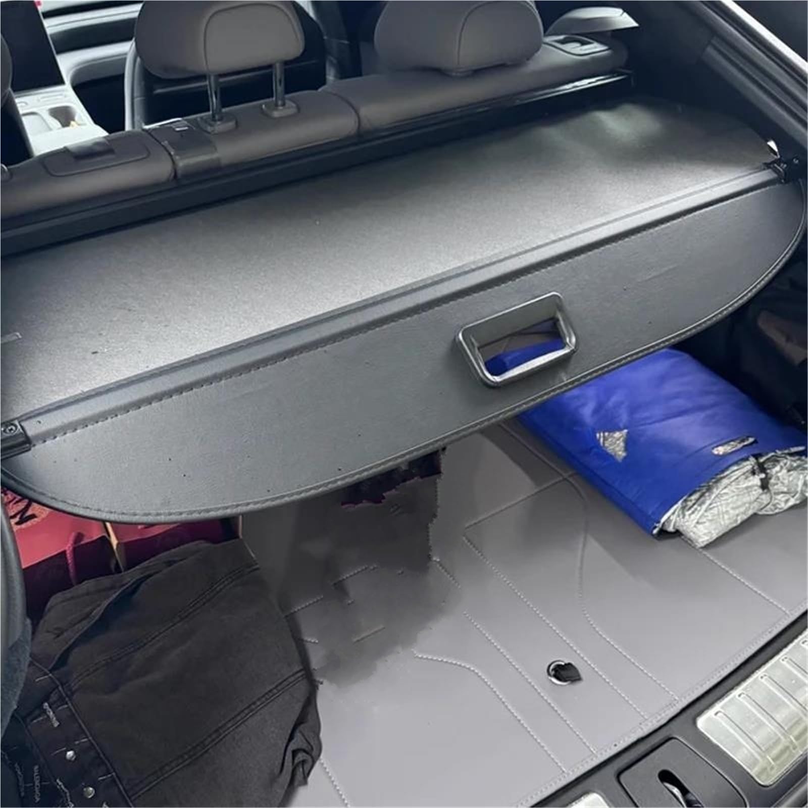 Genérico Cortina Maletero Trasero Coche para Toyota para RAV4 para RAV 4 XA40 MK4 2013~2018 Tablero Divisorio Almacenamiento Equipaje Cubierta Carga Cubierta Carga Retráctil Maletero Coche(Canvas)