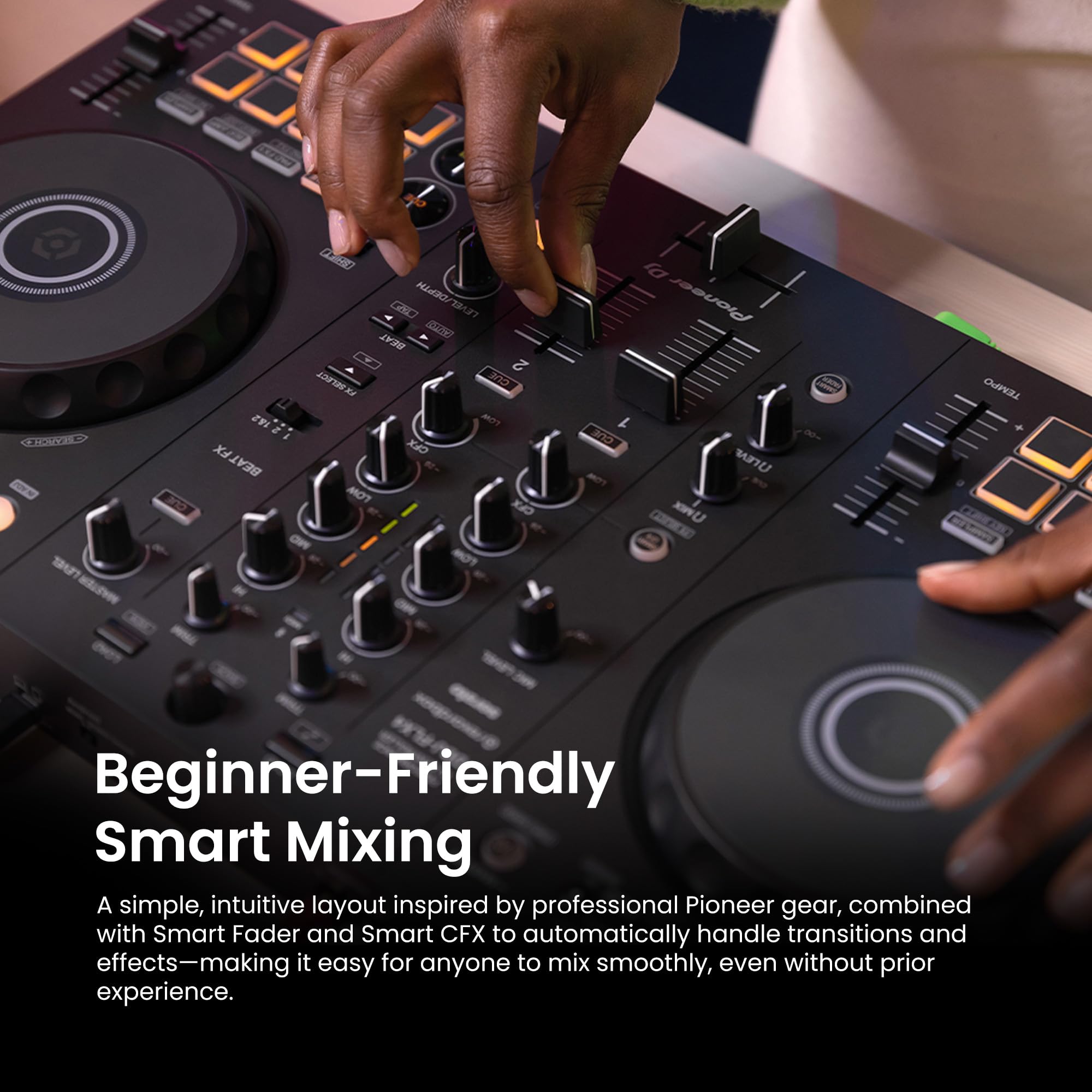Amazon.com: Pioneer DJ DDJ-FLX4 2-Channel DJ Controller - Black