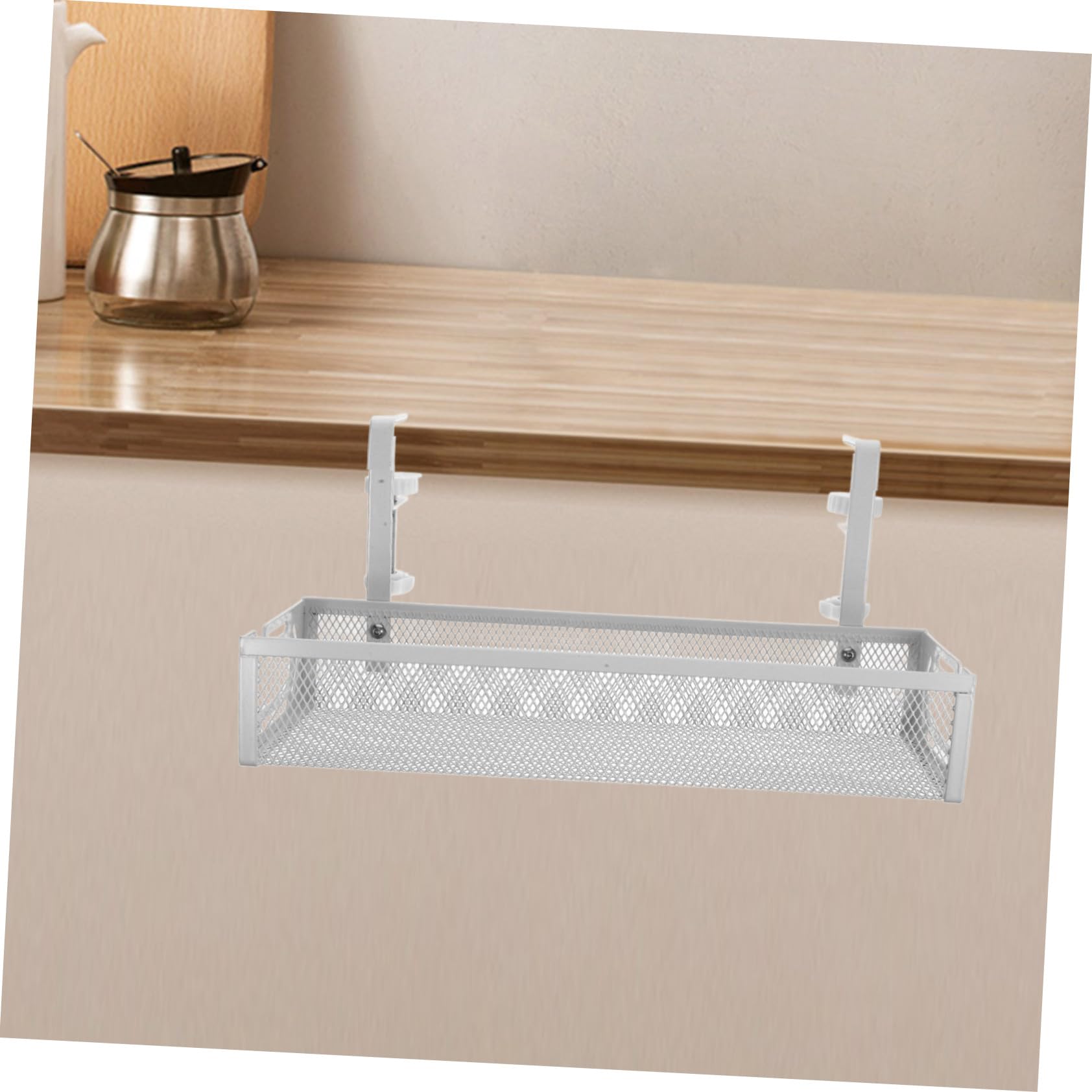 Organizzatore Cavi Sotto Scrivania Supporto Compatto Per Gestione Cavi Design Semplice e Pratico Facile Installazione Resistente e Leggero Per Casa e Ufficio