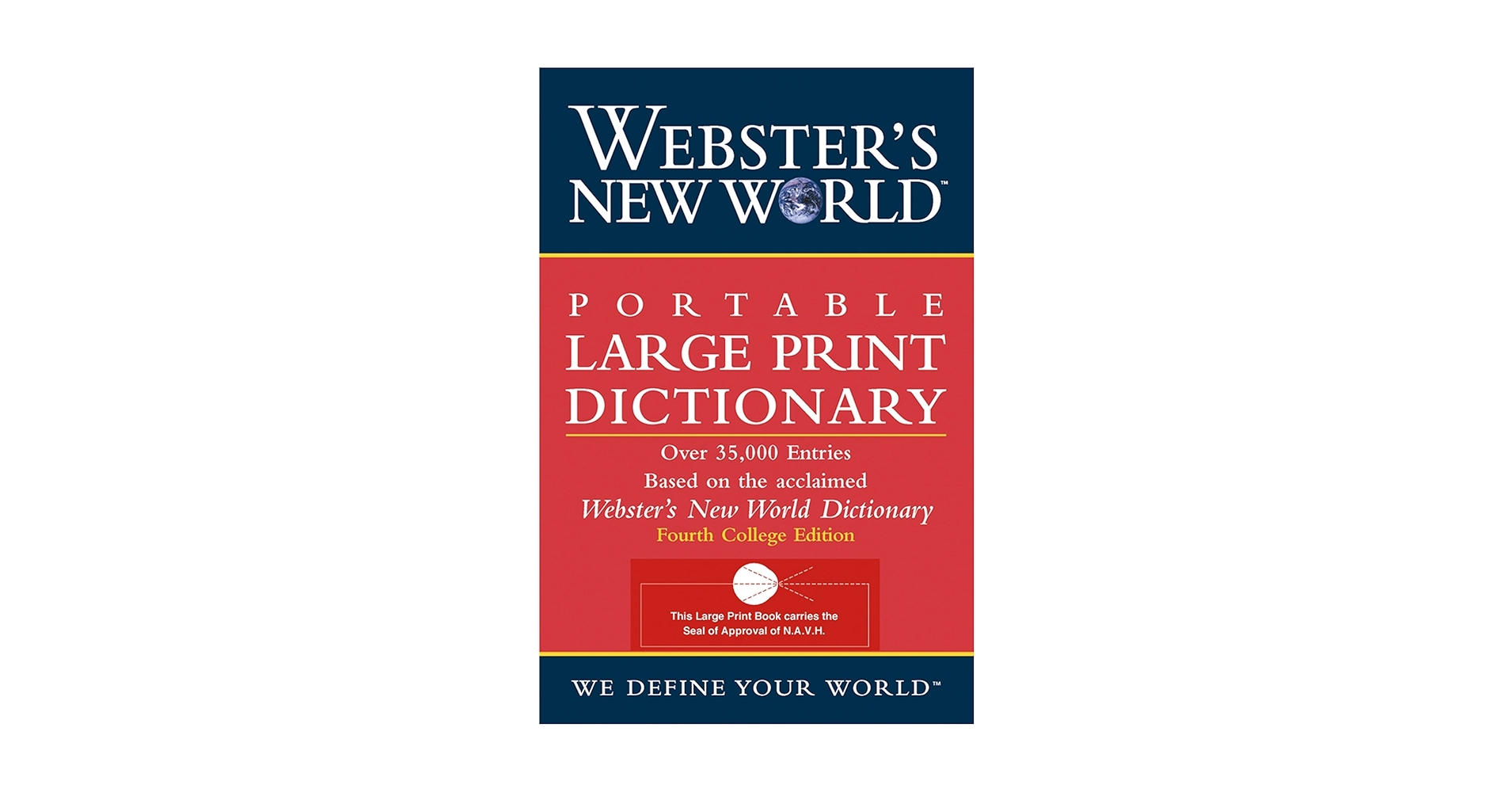 Webster's New World Portable Large Print Dictionary, Second
