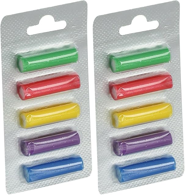MarysDe@lz 20 Pieces (20 Pack) Vacuum Freshener Pop in Bag Rainbow Air Room Hoover Freshener AIR FRESHENER FRESHNER Sticks - Fits All Bagged Model Vacuum Cleaners