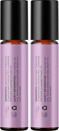 Miniatura 6 de Aceite esencial de lavanda enrollable  Rodillo calmante de aceite de aromaterapia para dolores de cabeza y relajación  Aceite natural para dormir