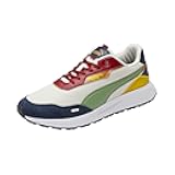 Men's RUNTAMED PLUS Sneaker, Navy Blazer-Dusty Green-Pristine, 10
