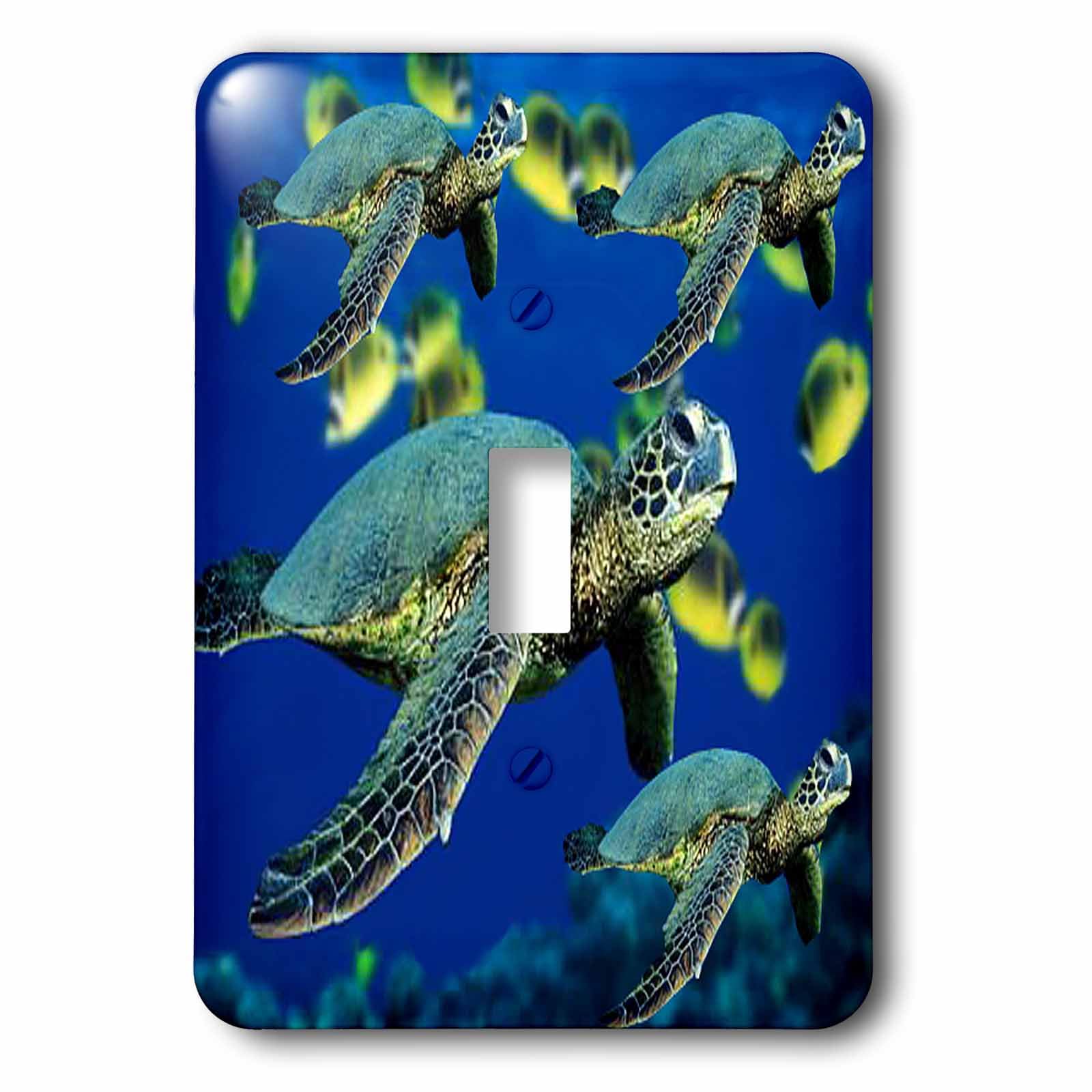 Interrupteur à baïonnette Sea Turtles pour remplacer une plaque murale usée