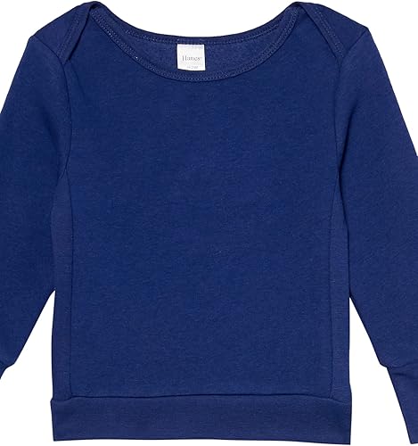 Miniatura 3 de Hanes Sudadera de vellón flexible suave y elástica en 4 direcciones para bebés y niñas
