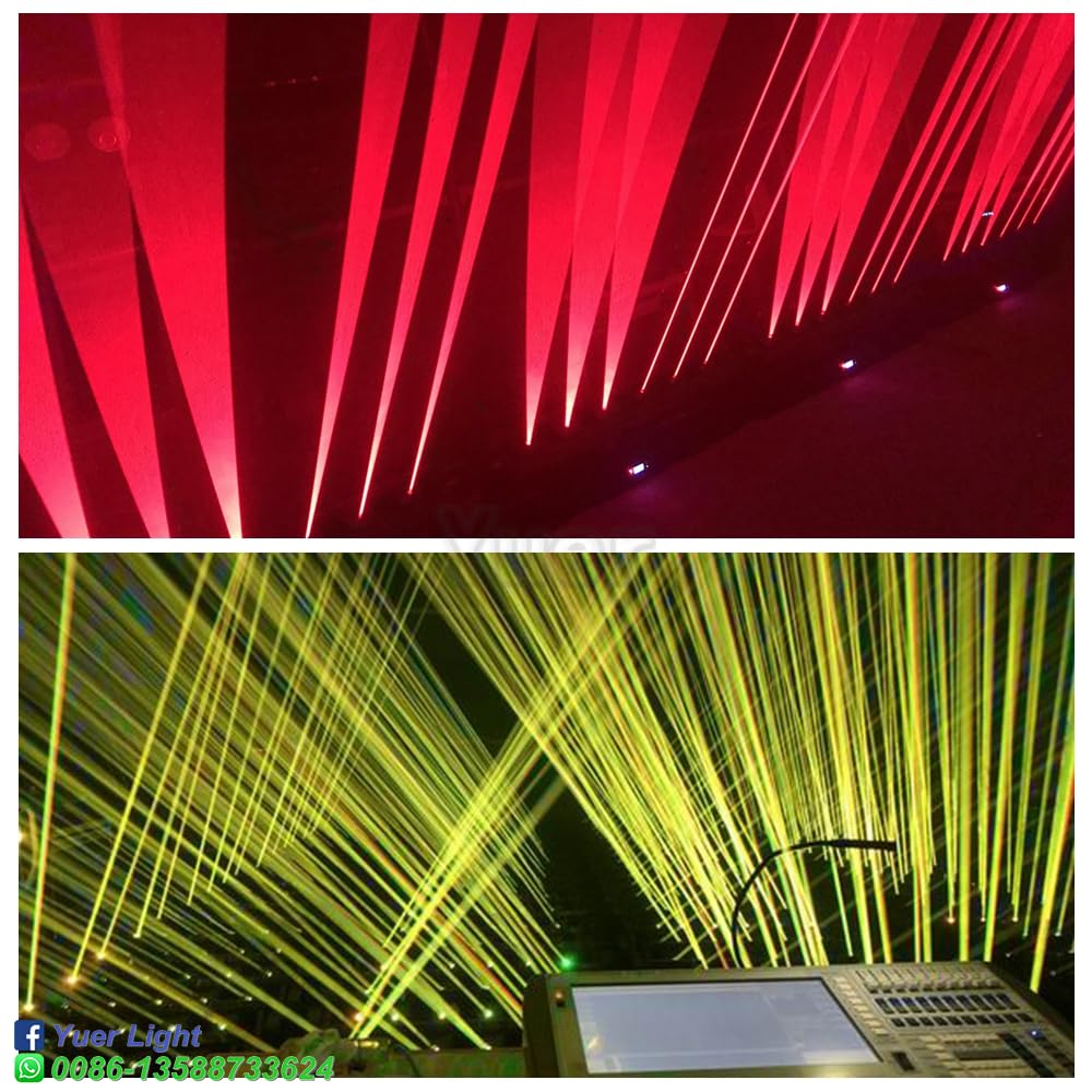 500mw * 6 głowica skanowanie wiązki RGB efekt sceniczny oświetlenie dla DJ Disco Party Bar Club Show Wedding oprawa dźwiękowa Na imprezy i do klubów