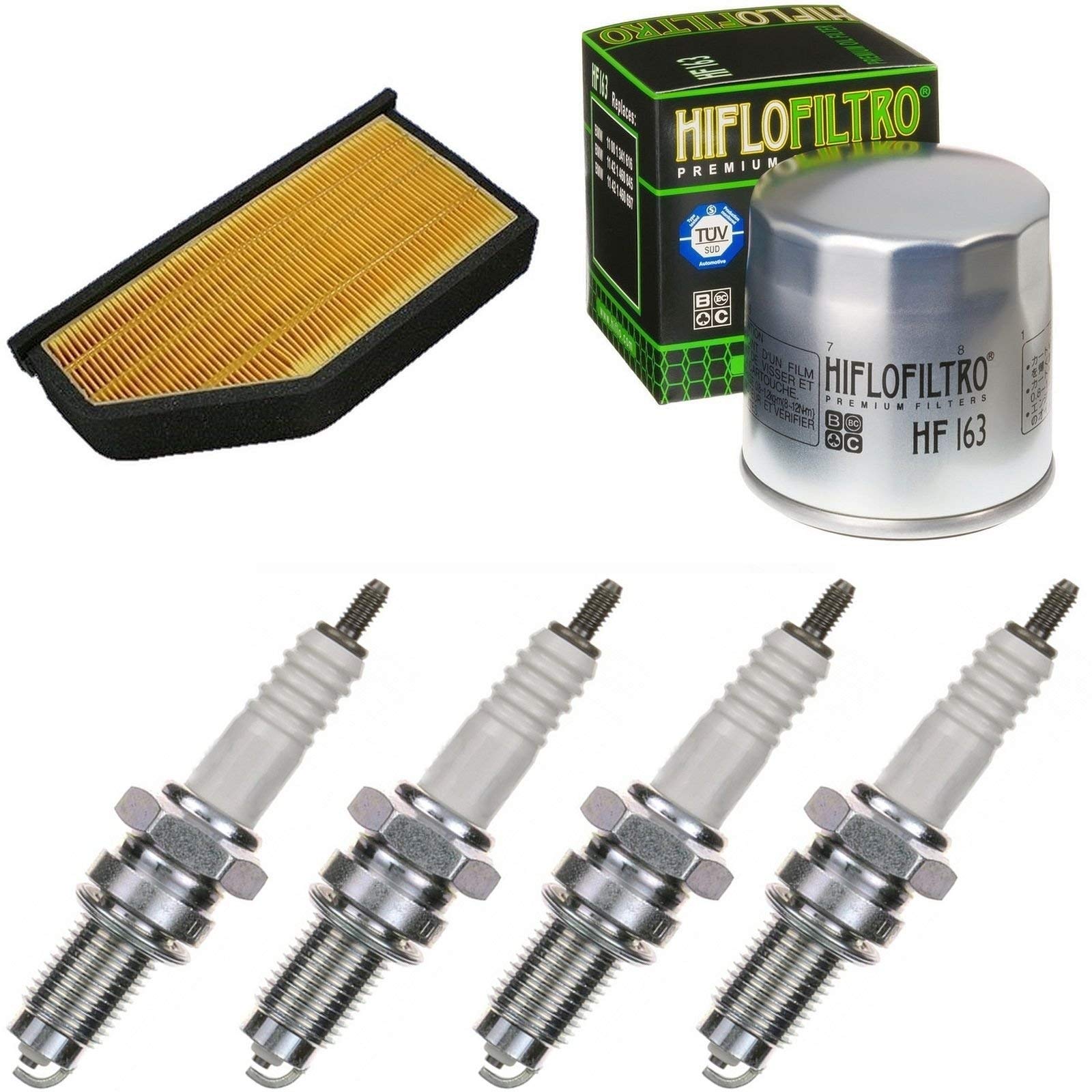 Service-Kit Für BMW K 1200 RS (1997-2005) – Luftfilter, Ölfilter & 4 Zündkerzen, Wartungsset Von Pamoto