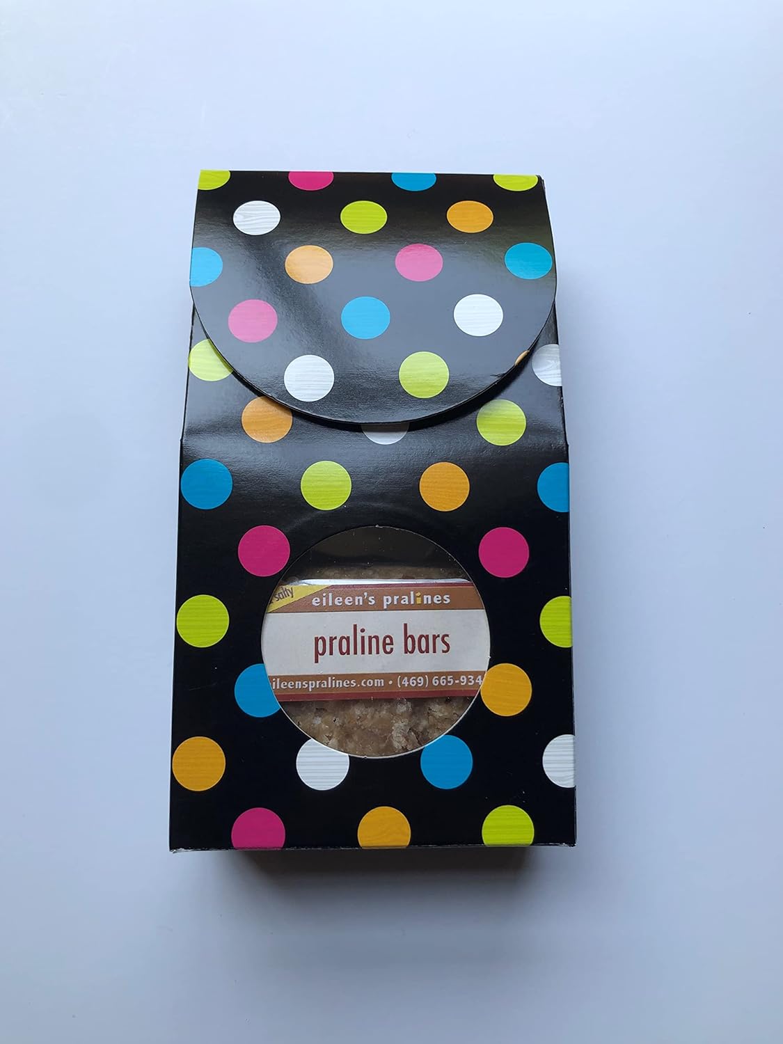 Eileen's Pralines Praline Bars 2 Pack Gourmet Gift Box (Kraft)