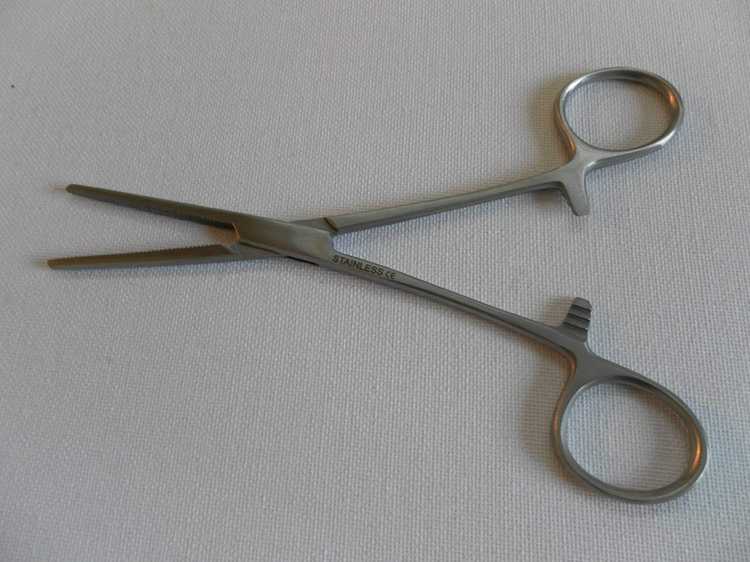 6" Straight Nosed Fishing Forceps