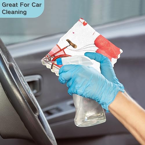 Miniatura 7 de VIGTRO Toallas de cocina con diseño de árbol del día de San Valentín, súper absorbentes, trapos de cocina de primera calidad para cocina, paños de