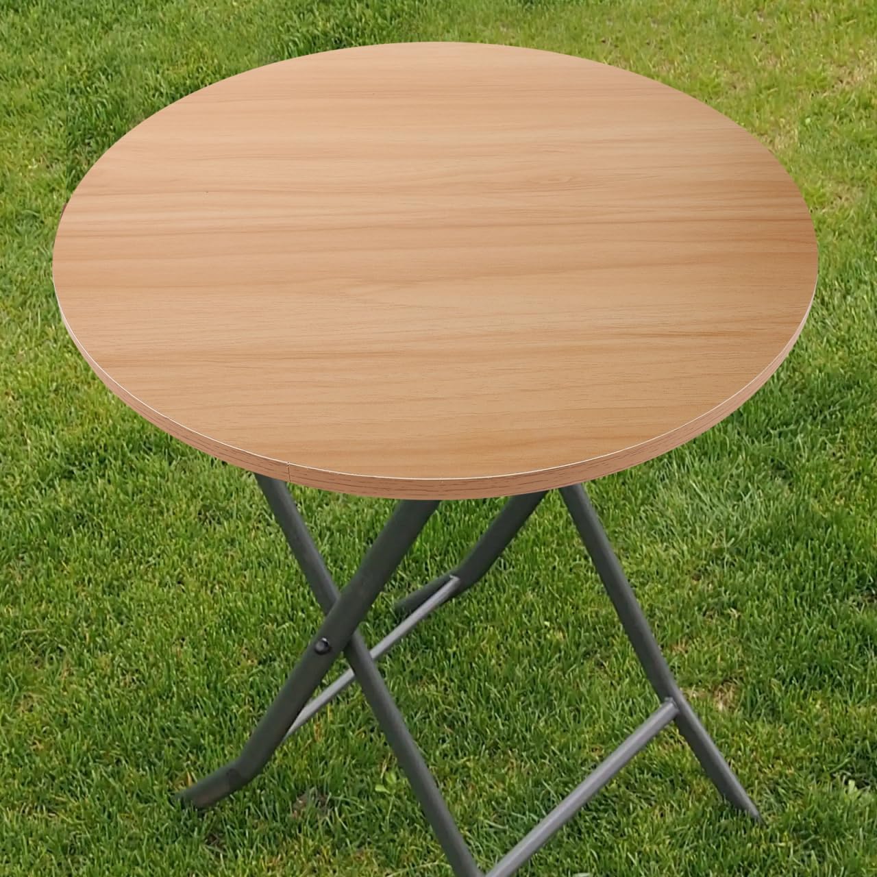 Toddmomy Wooden Round Table Top 15.72In Replacement Dining and Coffee Shop Countertop with Safe Rounded Edges Easy to Clean
