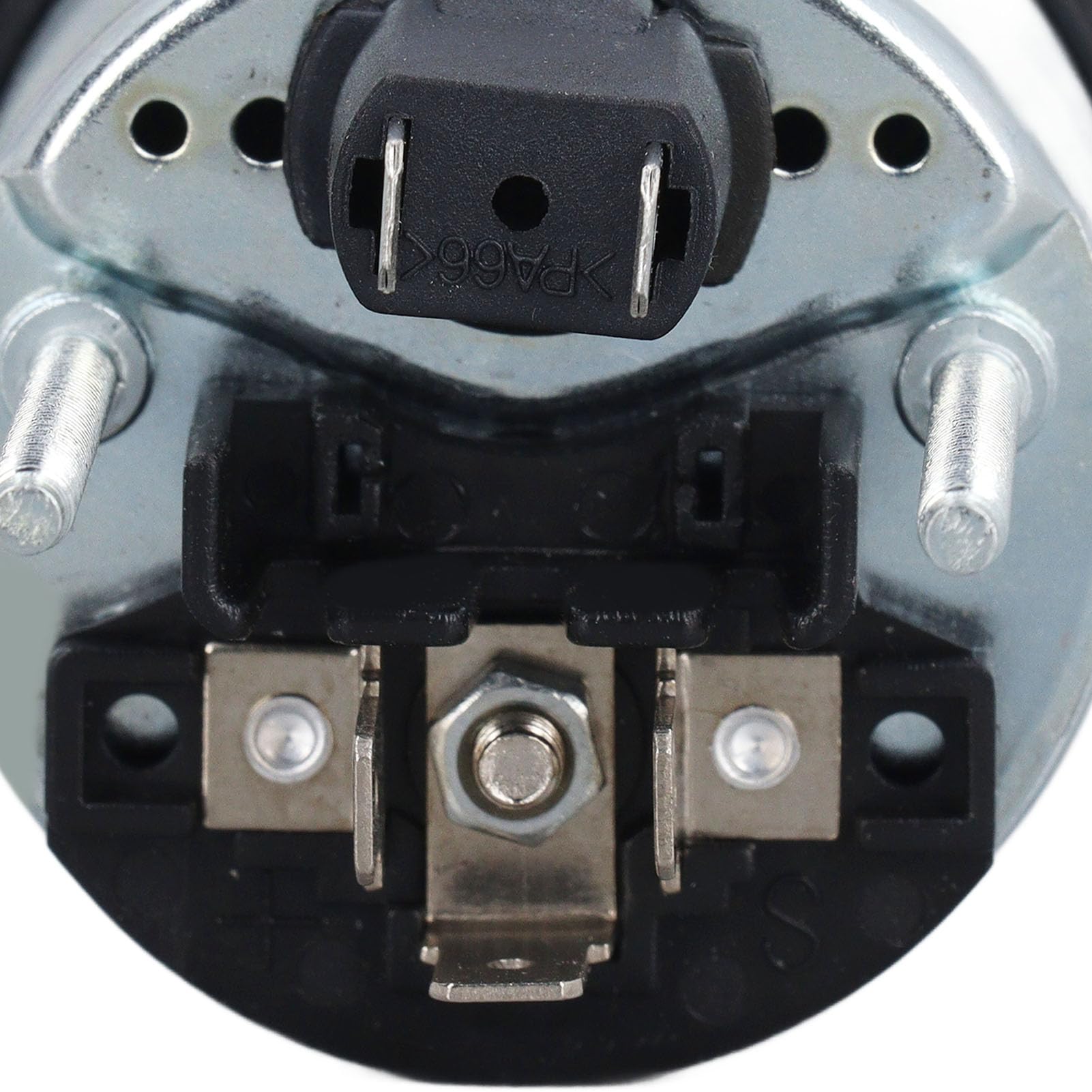 Manomètre de Pression d' et de Carburant 52mm, Numérique 0-5 Bar avec Rétroéclairage LED Haute Précision Alliage d'Aluminium Installation Facile Lecture en Temps Réel