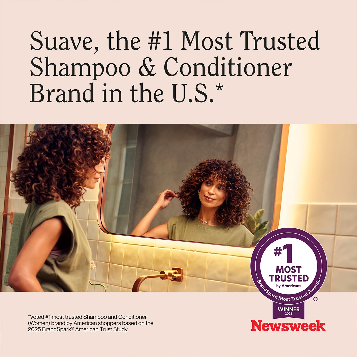 Suave Shampoo & Conditioner Set, Wild Cherry Blossom – Everyday Softening Formulas with Cherry Blossom Extract & Vitamin E, 22.5 Oz Ea (2 Piece Set)
