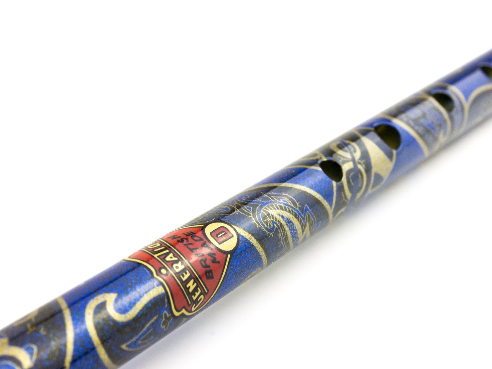 GEWA Flageolet Boho Whistle Stimmung D, blau