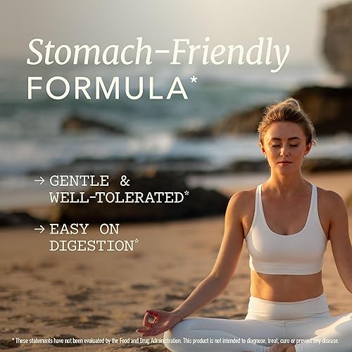 Miniatura 5 de Glicinato de magnesio 500 mg  Quelatado para alta absorción  Relajación muscular, huesos, corazón, nervio, sueño y apoyo para la calma para mujeres